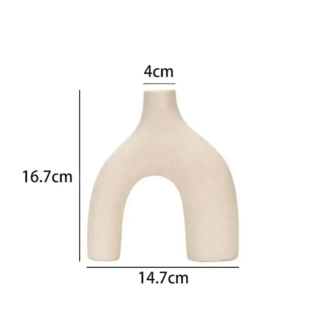 Sculptura Minimalist Ceramic Vase