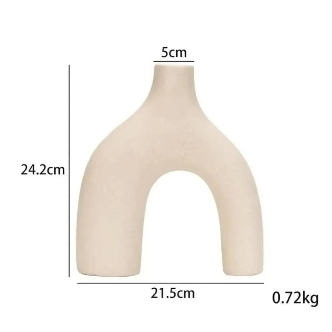 Sculptura Minimalist Ceramic Vase